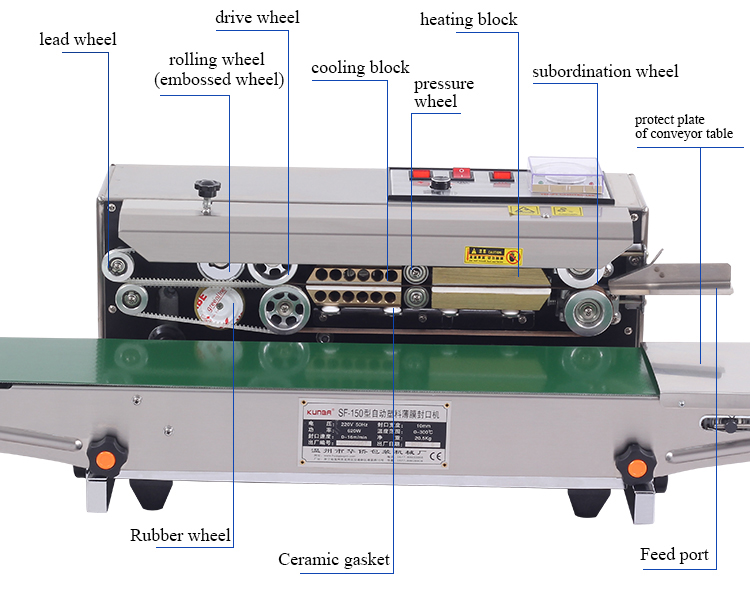 plastic bag sealing machine